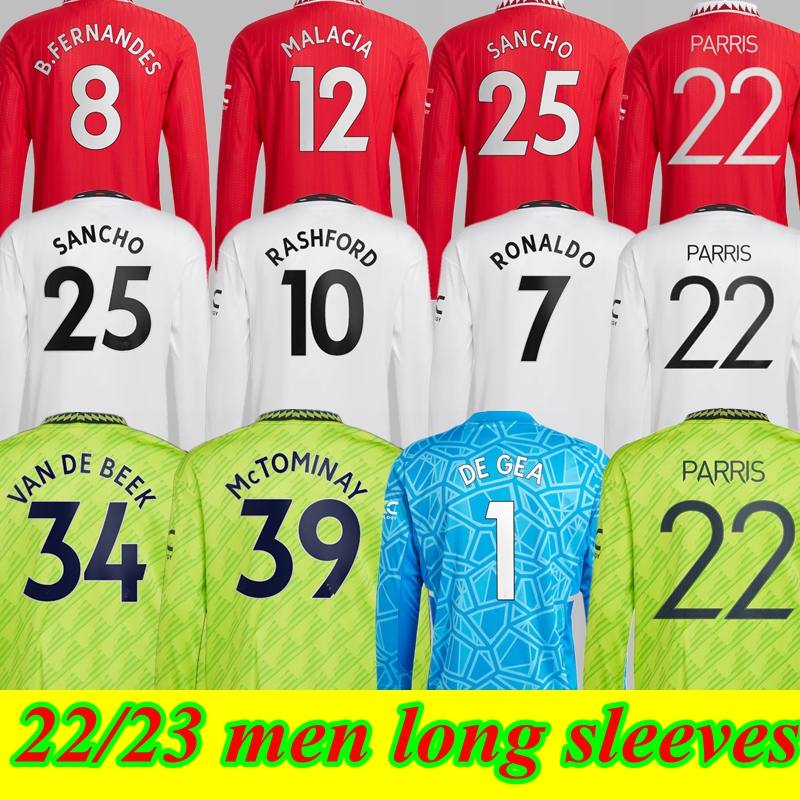 Long sleeve 22 23 ManchesterS ERIKSEN soccer jersey UNITED MAN UTD MALACIA ELANGA SANCHO RASHFORD MANS SHAW 2022 2023 MARTIAL Martinez FERNANDES football shirt, Gk
Long sleeve 22 23 ManchesterS ERIKSEN soccer jersey UNITED MAN UTD MALACIA ELANGA SANCHO RASHFORD MANS SHAW 2022 2023 MARTIAL Martinez FERNANDES football shirt, Gk