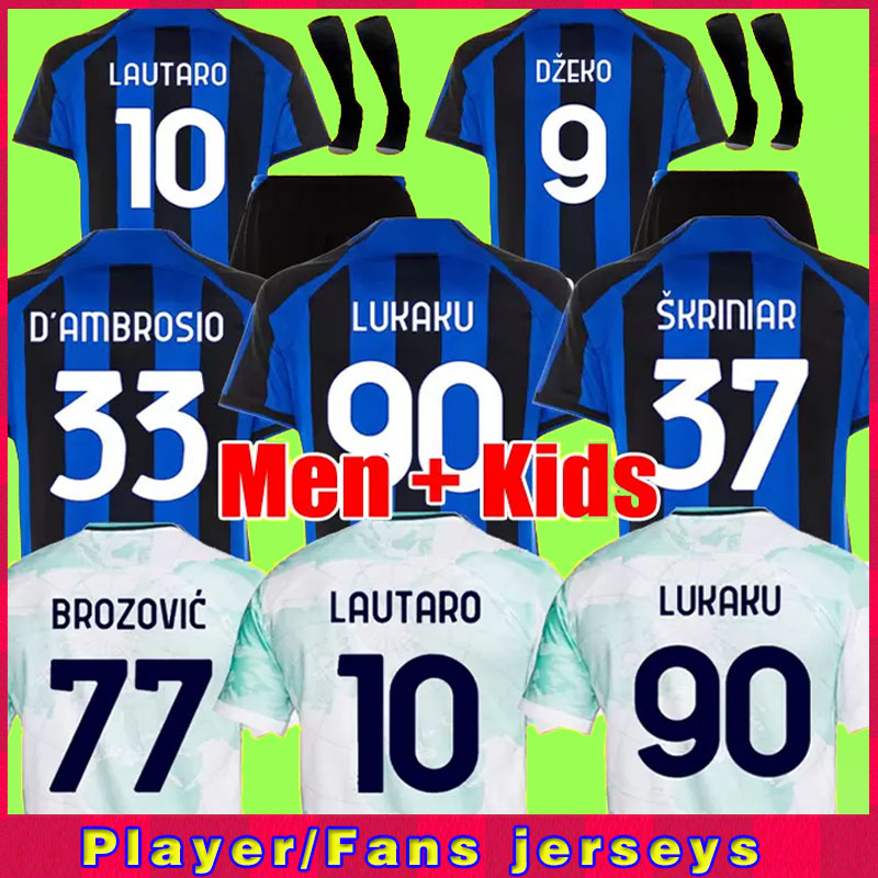 LUKAKU J.CORREA soccer jersey 22 23 BARELLA LAUTARO INTERS ERIKSEN ALEXIS DZEKO Gosens MILANS UNIFORMS football shirt Asllani Bellanova 2021 2022 2023 men kids kit, Home patch
LUKAKU J.CORREA soccer jersey 22 23 BARELLA LAUTARO INTERS ERIKSEN ALEXIS DZEKO Gosens MILANS UNIFORMS football shirt Asllani Bellanova 2021 2022 2023 men kids kit, Home patch