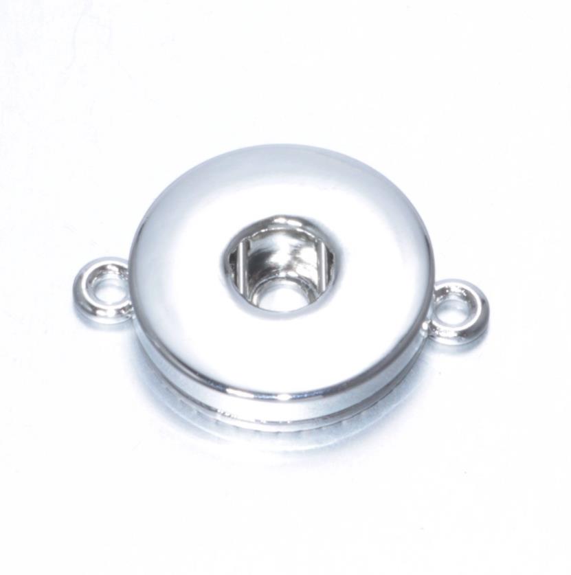 Clasps Hooks Many Styles Metal Alloy 18Mm/12Mm Noosa Ginger Snap Button Base Pendant Jewelry Findings Accessories For Dhseller2010 Dhey1
