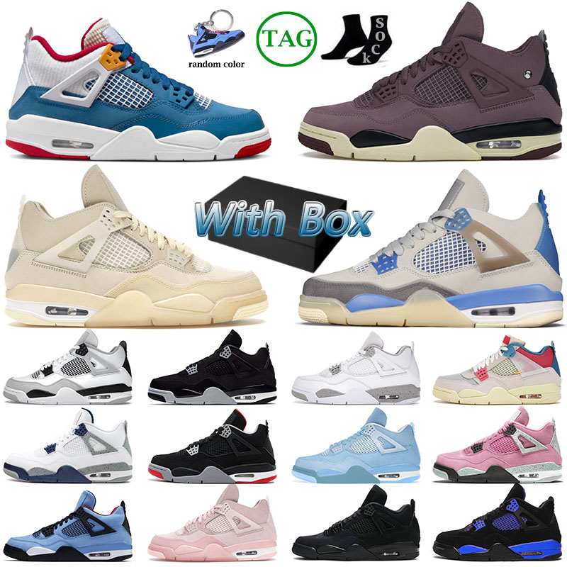 Top Quality Jumpman 4 4s IV Basketball Shoes For Mens Womens Retro Midnight Navy Military Black Cat Sb Bred Nik Violet Ore Messy Room Sneakers Trainers Big Size 13, 36-47 travis scotts cactus jack
Top Quality Jumpman 4 4s IV Basketball Shoes For Mens Womens Retro Midnight Navy Military Black Cat Sb Bred Nik Violet Ore Messy Room Sneakers Trainers Big Size 13, 36-47 travis scotts cactus jack