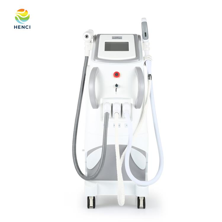 Professional Q Switch Nd Yag Laser Tattoo Removal Machine Pigments Ipl Opt Hair Remover Elight Wrinkle Reducing Machines 3 Handles