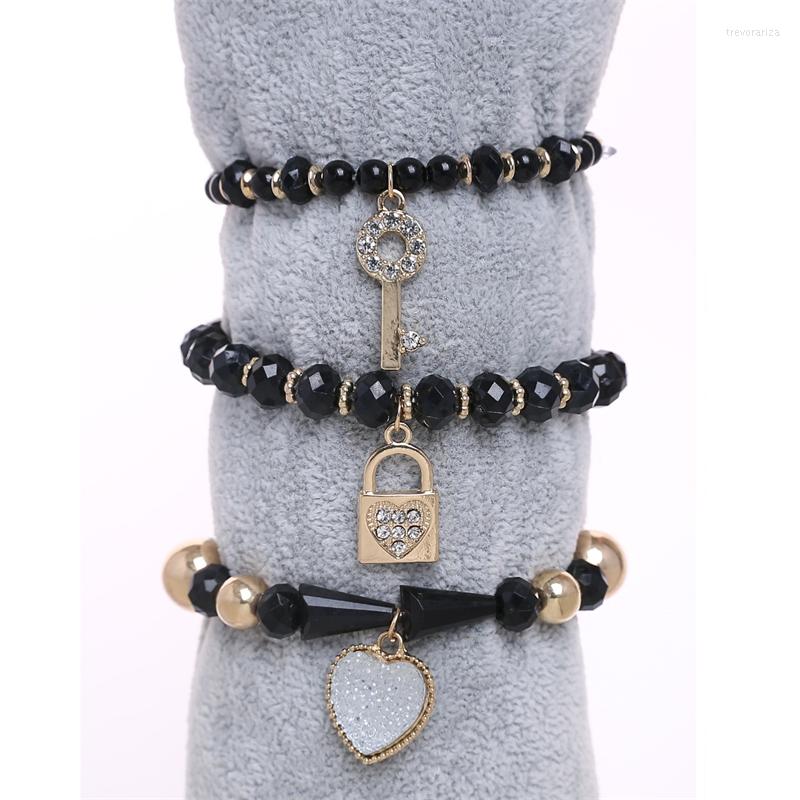 Strand WeSparking EMO Beads Bracelet Set 3pcs/Set Diamond Crystal Charm Bracelets 2022 Year Trend Cuban Chain
Strand WeSparking EMO Beads Bracelet Set 3pcs/Set Diamond Crystal Charm Bracelets 2022 Year Trend Cuban Chain