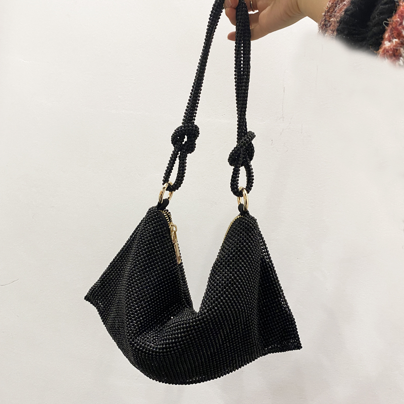 Evening Bags Handle clutch Bag Crystal Dinner Party Wedding Purses and handbag luxury Designer shopper hobo shoulder bag 220923