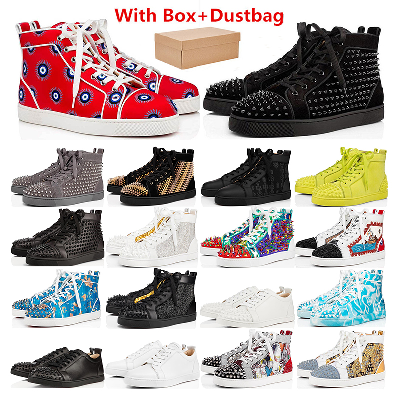 mens shoes Luxurys Designers high low tops studded spikes fashion suede leather black silver women flat sneaker Party Lovers size 36-47 shoe, 10
mens shoes Luxurys Designers high low tops studded spikes fashion suede leather black silver women flat sneaker Party Lovers size 36-47 shoe, 10