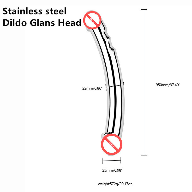 Adult Toys The Gspot Wand Massage Stick Pure Stainless Steel Pspot Massager Prostate Sex Drop 220831