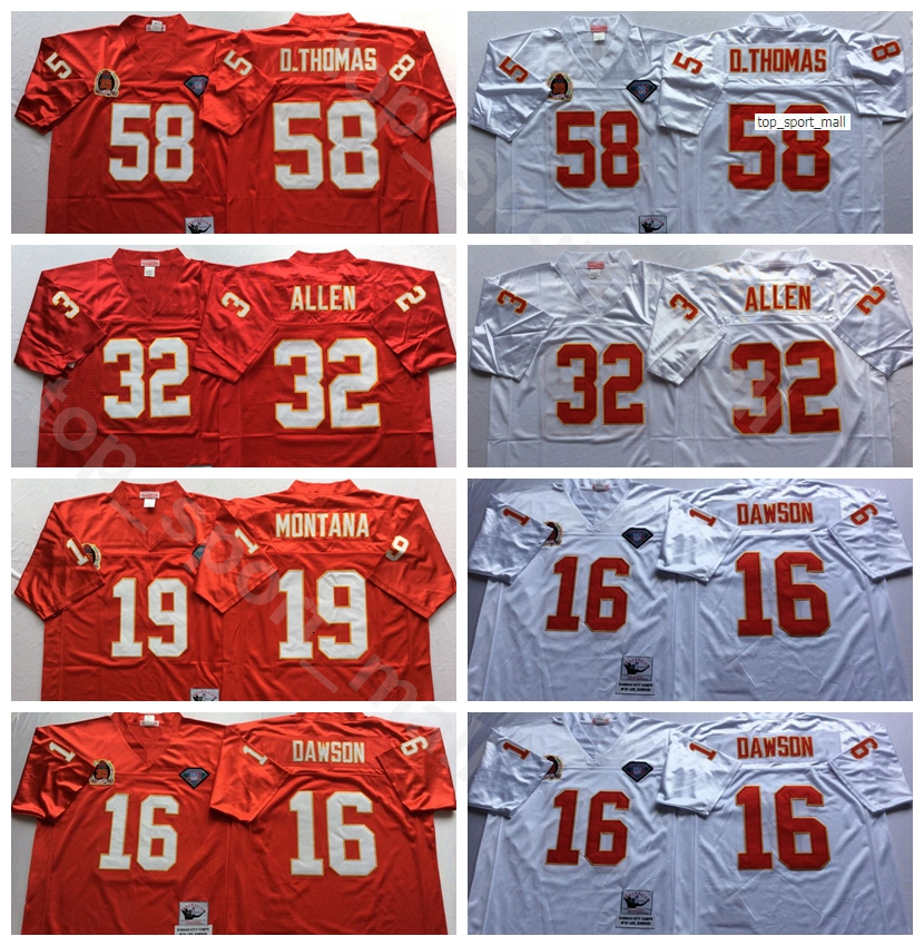 NCAA Football 19 Joe Montana 58 Derrick Thomas Jerseys 32 Marcus Allen 16 Len Dawson StitchGood Color Red White Man Vintage, 16 white
NCAA Football 19 Joe Montana 58 Derrick Thomas Jerseys 32 Marcus Allen 16 Len Dawson StitchGood Color Red White Man Vintage, 16 white