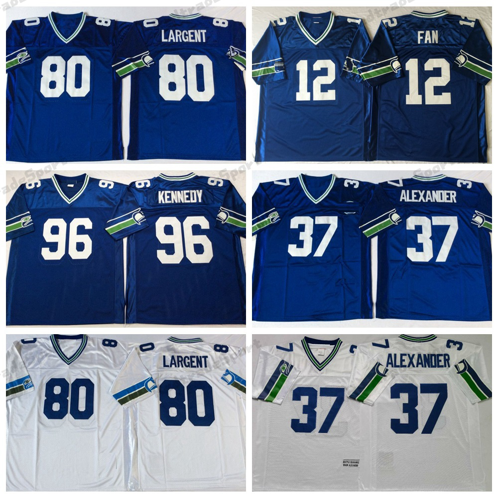Mens Retro Football Jerseys 37 Shaun Alexander 80 Steve Largent 12 12th Fan 96 Cortez Kennedy Vintage Blue White Stitched Jersey M-XXXL, Blue80
Mens Retro Football Jerseys 37 Shaun Alexander 80 Steve Largent 12 12th Fan 96 Cortez Kennedy Vintage Blue White Stitched Jersey M-XXXL, Blue80