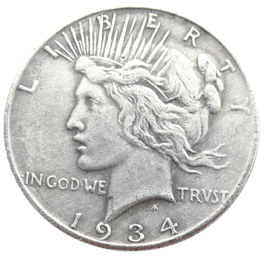 US 1934-P-S-D Peace Dollar craft Silver Plated Copy Coins metal dies manufacturing factory 277a
US 1934-P-S-D Peace Dollar craft Silver Plated Copy Coins metal dies manufacturing factory 277a