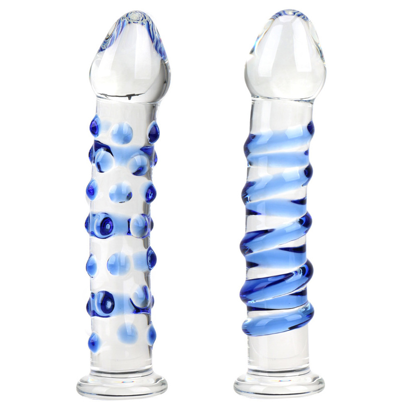 DildosDongs OLO Crystal Glass Dildos Female Masturbator Large Penis Realistic Dildo Erotic Anal Butt Plug Gspot Sex Toys for Woman 220831