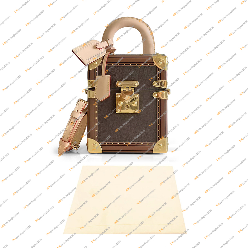 Casual Ladies Luxury Cosmetic Toiletry Fashion Designe Box Box Bag Handbag TOTE Shoulder Bags Crossbody Top Mirror Quality M10079 M10115 s 716