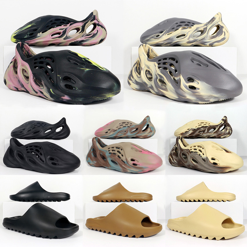 Designer slipper men woman slides Fashion SummerGirls Beach Slides Black White Red Animal printsread Flip Floral Foam Runnerbrocade dearfoam Sandals