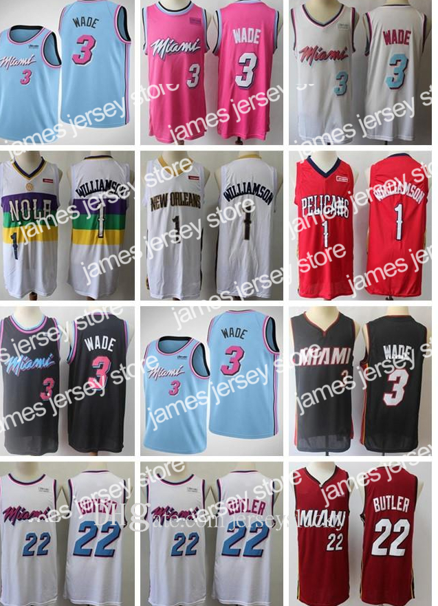 Basketball Jerseys Top Quality Men Dwayne 3 Wade Jersey Jimmy 22 Butler stitched jerseys Zion 1 Williamson jerseys Breathable Size S-2XL, Colour 5
Basketball Jerseys Top Quality Men Dwayne 3 Wade Jersey Jimmy 22 Butler stitched jerseys Zion 1 Williamson jerseys Breathable Size S-2XL, Colour 5