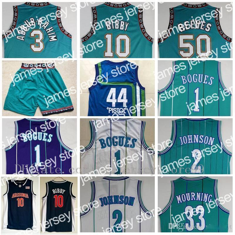 College Basketball Wears Mens Michael Mike Bibby Jersey Shareef Abdur Rahim BryantReeves Muggsy Bogues Larry Johnson Alonzo Mourning Pistol Pete Maravich NCAA, 13
College Basketball Wears Mens Michael Mike Bibby Jersey Shareef Abdur Rahim BryantReeves Muggsy Bogues Larry Johnson Alonzo Mourning Pistol Pete Maravich NCAA, 13