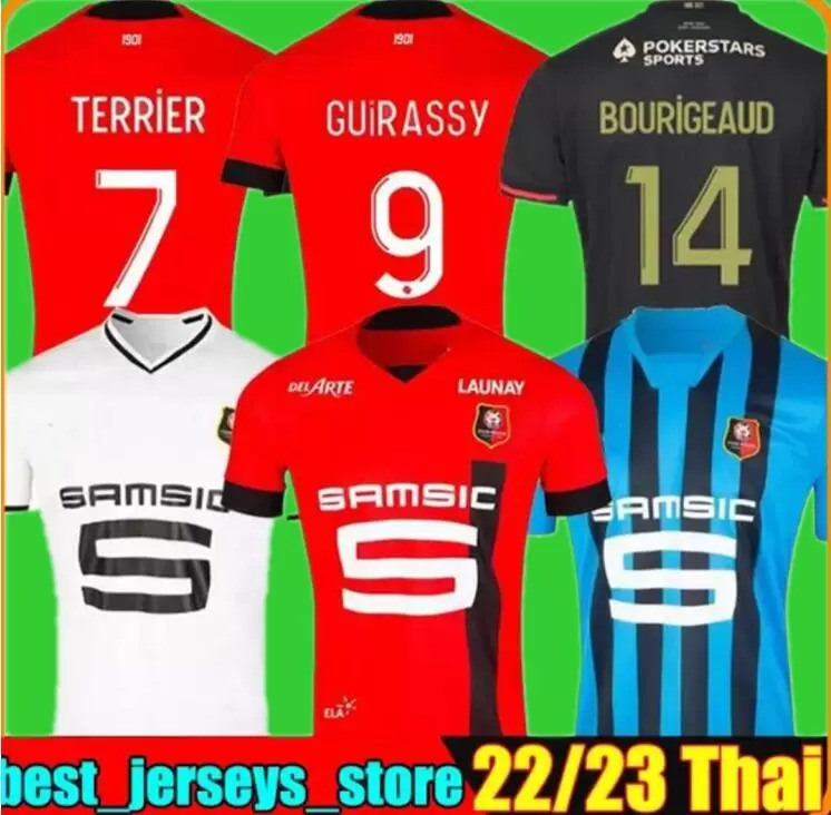22 23 Stade Rennais soccer jerseys away third Rennes 2022 2023 SULEMANA BOURIGEAUD TERRIER 77W0#
22 23 Stade Rennais soccer jerseys away third Rennes 2022 2023 SULEMANA BOURIGEAUD TERRIER 77W0#