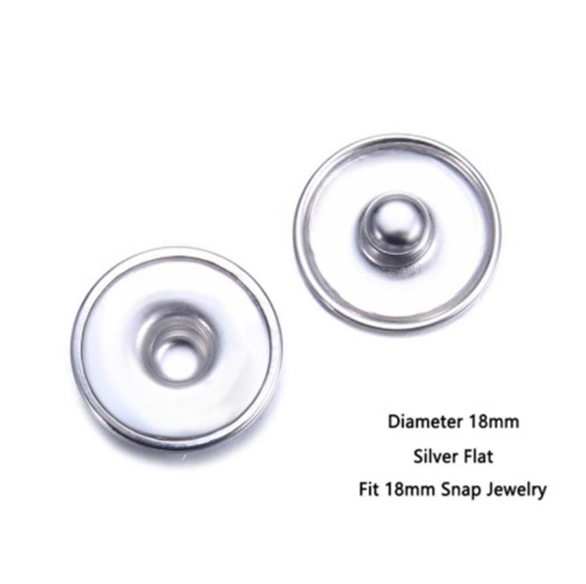 Clasps Hooks 18Mm Noosa Ginger Snap Base Interchangeable Accessories For Jewelry Button Drop Delivery 2021 Findings Com Dhseller2010 Dhhma