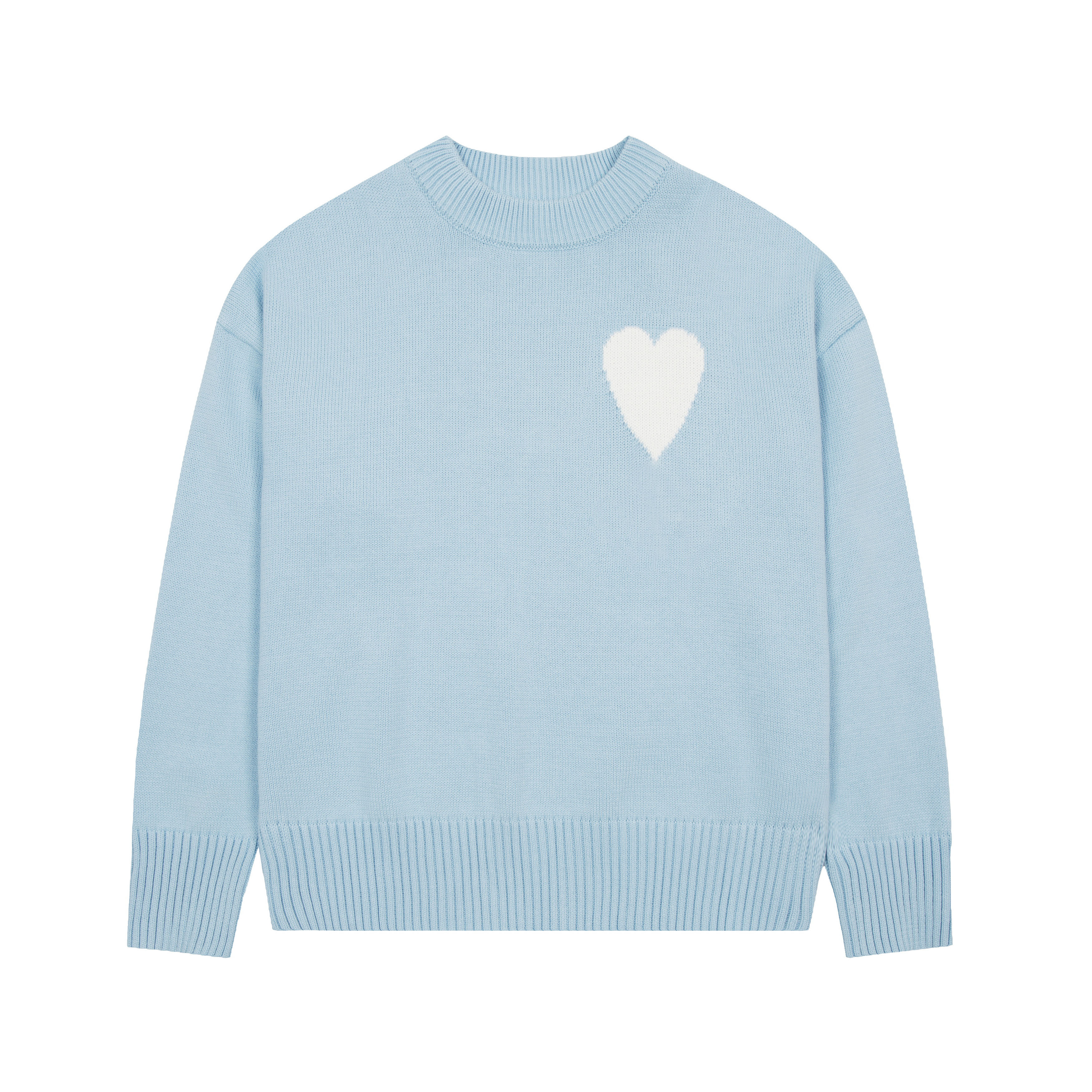 Paris Fashion Mens Designer Amies knitted sweater Embroidered Red Heart Solid Color Big Love Round Neck Short Sleeve A T-shirt for Men and Women keep warm FV0R, Color#3
Paris Fashion Mens Designer Amies knitted sweater Embroidered Red Heart Solid Color Big Love Round Neck Short Sleeve A T-shirt for Men and Women keep warm FV0R, Color#3