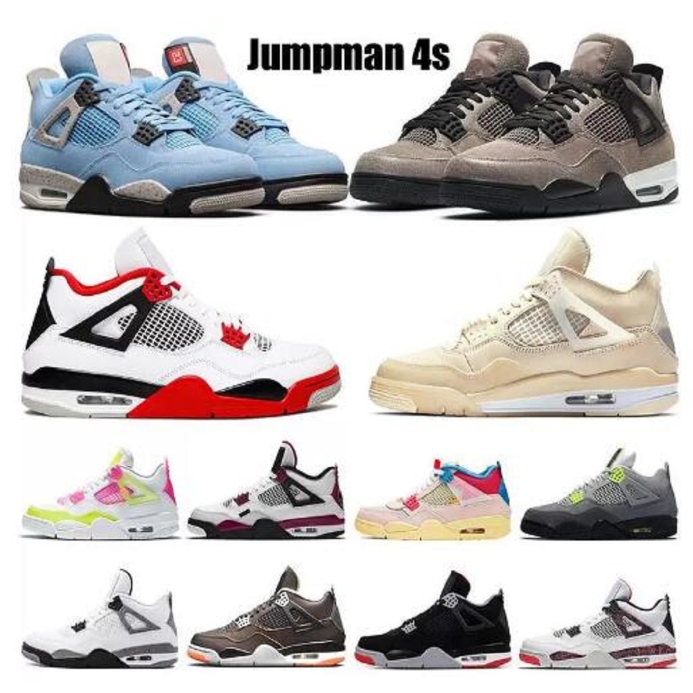 2022 Mens women basketball shoes 4s jumpman 4 Red Thunder Wild Things University Blue Black Cat Fire Motorsports Sail Metallic Purple men trainers sneakers, # 2
2022 Mens women basketball shoes 4s jumpman 4 Red Thunder Wild Things University Blue Black Cat Fire Motorsports Sail Metallic Purple men trainers sneakers, # 2