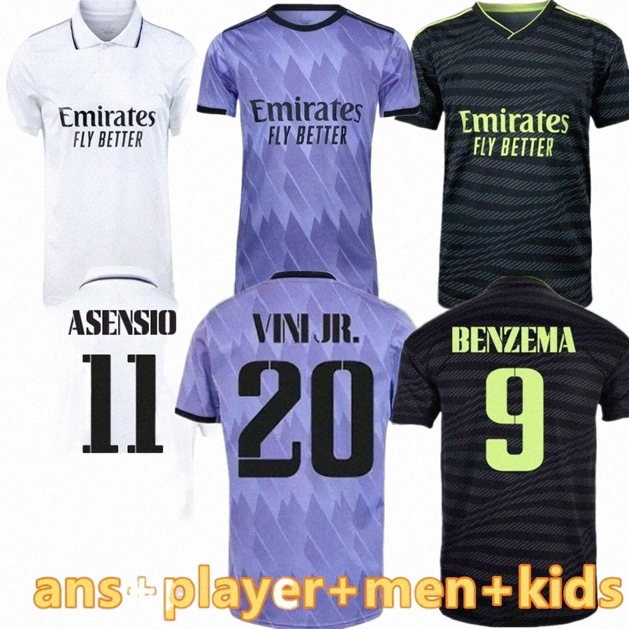 Soccer Sets/Tracksuits fans Player version BENZEMA soccer jerseys 22 23 football shirt VINI JR MO V0ej#, 22-23 away kids
Soccer Sets/Tracksuits fans Player version BENZEMA soccer jerseys 22 23 football shirt VINI JR MO V0ej#, 22-23 away kids