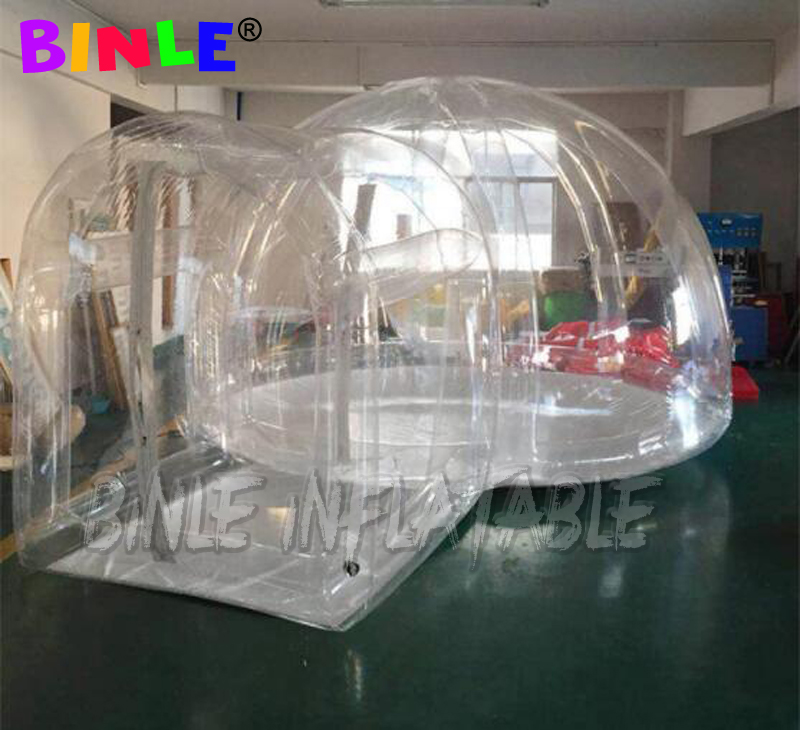 Outdoor Inflatable bubble tent igloo dome Transparent Bubble House Hotel Lodge for camping