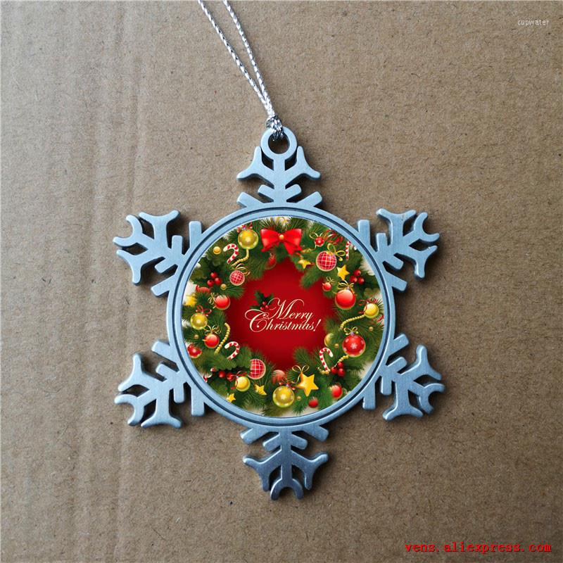 Pendant Necklaces Sublimation Metal Snowflake Blank Christmas Ornaments With Rope Transfer Printing Consumables Gifts 15pcs/lot
Pendant Necklaces Sublimation Metal Snowflake Blank Christmas Ornaments With Rope Transfer Printing Consumables Gifts 15pcs/lot