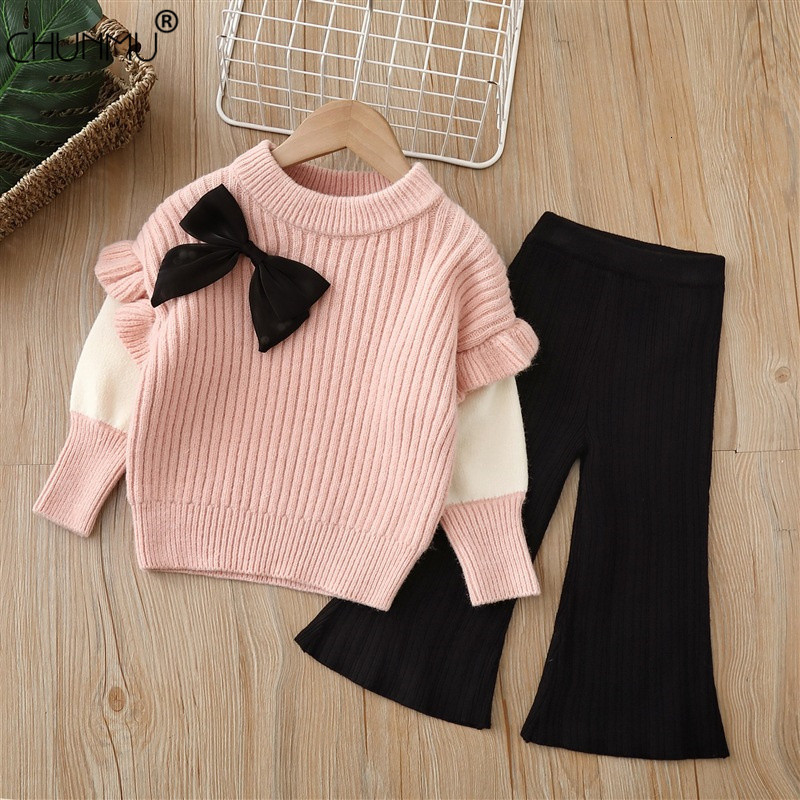 Clothing Sets Baby Girls Winter Clothes Warm Outfits Kids Flower Knit Sweater and Pants Autumn Girl Children Costume 221130, Red
Clothing Sets Baby Girls Winter Clothes Warm Outfits Kids Flower Knit Sweater and Pants Autumn Girl Children Costume 221130, Red