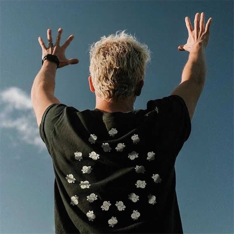 Men's T-Shirts Askyurself Short Sleeve Cashew Nut Flower Three-Dimensional Foam Printing High Quality 1 1 Men's And Women's Top t-Shirt T221130, Black
Men's T-Shirts Askyurself Short Sleeve Cashew Nut Flower Three-Dimensional Foam Printing High Quality 1 1 Men's And Women's Top t-Shirt T221130, Black