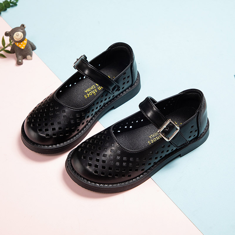 Sneakers Girls Shoes For School Student Kids Leather Black Princess Dress Performance with soft soles and hollow out 221130, White
Sneakers Girls Shoes For School Student Kids Leather Black Princess Dress Performance with soft soles and hollow out 221130, White
