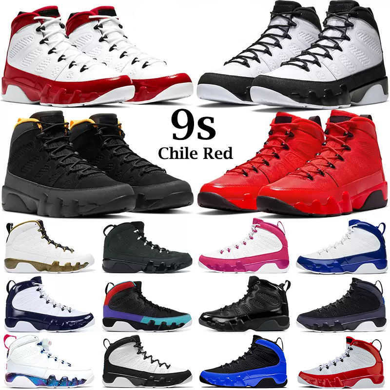 Jumpman 9 Men Basketball Shoes Cool Grey World Dream Bred Gym Red University Gold Silver Glitter 9s OG Racer Pearl Blue Snakeskin Black Cat, #1
Jumpman 9 Men Basketball Shoes Cool Grey World Dream Bred Gym Red University Gold Silver Glitter 9s OG Racer Pearl Blue Snakeskin Black Cat, #1