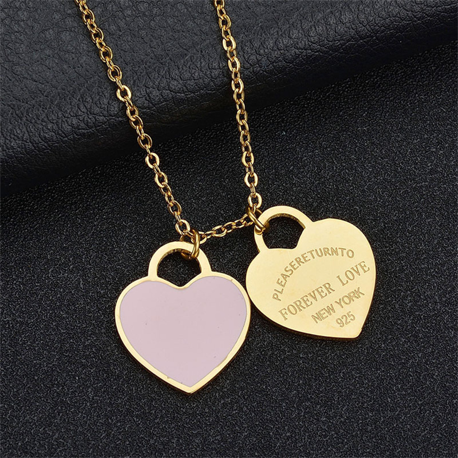 Luxury Heart Necklace Charms Mens Chain Pendant Designer Necklaces For Woman Hoops Couple Wedding Prom Jewelry Fashion Original Pendants Christmas Gifts
Luxury Heart Necklace Charms Mens Chain Pendant Designer Necklaces For Woman Hoops Couple Wedding Prom Jewelry Fashion Original Pendants Christmas Gifts