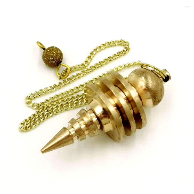Pendant Necklaces Bronze Metal Copper Spiritual Point Pendulum For Divination Healing Dowsing Wicca Balancing Pointed Cone
Pendant Necklaces Bronze Metal Copper Spiritual Point Pendulum For Divination Healing Dowsing Wicca Balancing Pointed Cone