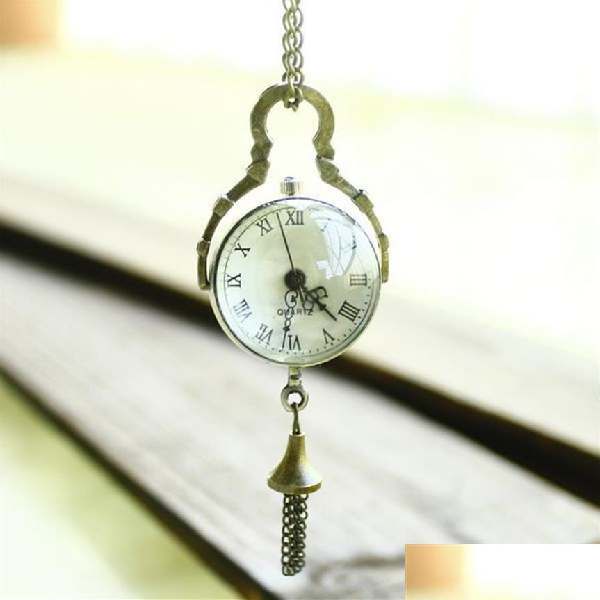 Pocket Watches Whole Marketing Retro Vintage Bronze Quartz Ball Glass Pocket Watch Necklace Chain Steampunk Jun 1232E Drop Delivery W Dhz3H, See pic
Pocket Watches Whole Marketing Retro Vintage Bronze Quartz Ball Glass Pocket Watch Necklace Chain Steampunk Jun 1232E Drop Delivery W Dhz3H, See pic