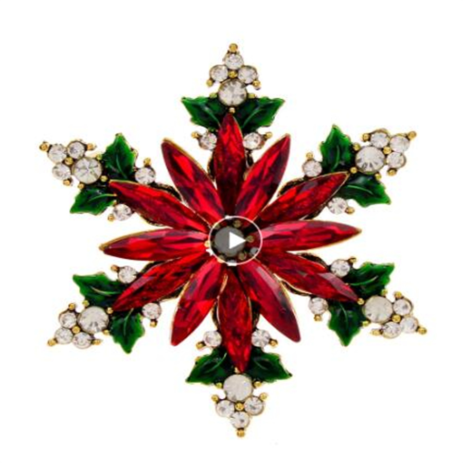 New Christmas crystal snowflake brooch Winter holiday enamel brooch Jewelry wedding party decoration AE542
New Christmas crystal snowflake brooch Winter holiday enamel brooch Jewelry wedding party decoration AE542