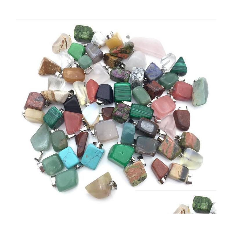 Charms Natural Stone Pendants Irregar Jade Charms Pendant Necklace Agate Quartz Opal Jewelry Wholesale Drop Delivery 2021 Findings C Dh3Vu
Charms Natural Stone Pendants Irregar Jade Charms Pendant Necklace Agate Quartz Opal Jewelry Wholesale Drop Delivery 2021 Findings C Dh3Vu