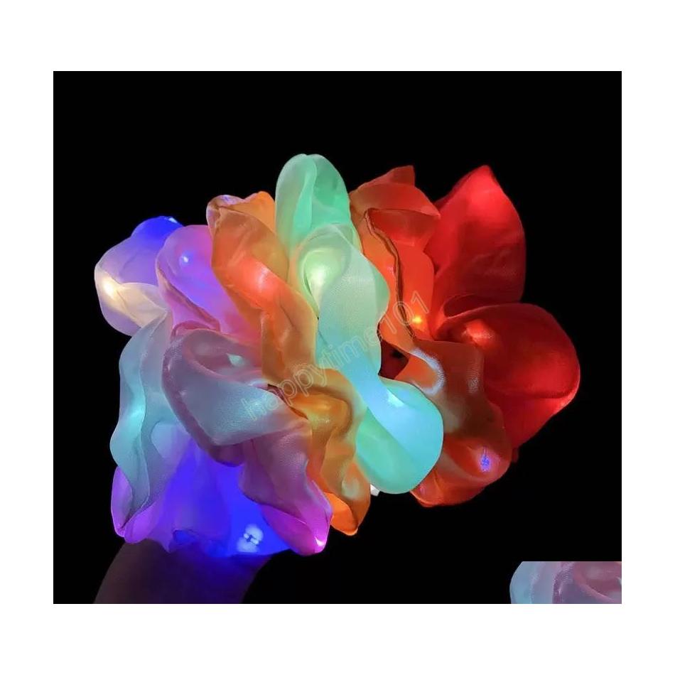 Hair Rubber Bands Led Luminous Hair Bands Scrunchies Women Girls Headwear Rope Simple Wrist Band Rings Rubber Accessories Drop Deliv Dh6Zh
Hair Rubber Bands Led Luminous Hair Bands Scrunchies Women Girls Headwear Rope Simple Wrist Band Rings Rubber Accessories Drop Deliv Dh6Zh