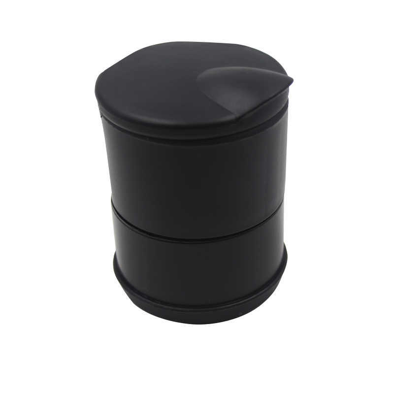 2025 new 2022 New Car LED Flame Retardant Vehicular Ashtray Anti-skid Pad With Blue Light Safe Fashionable Practical Durable