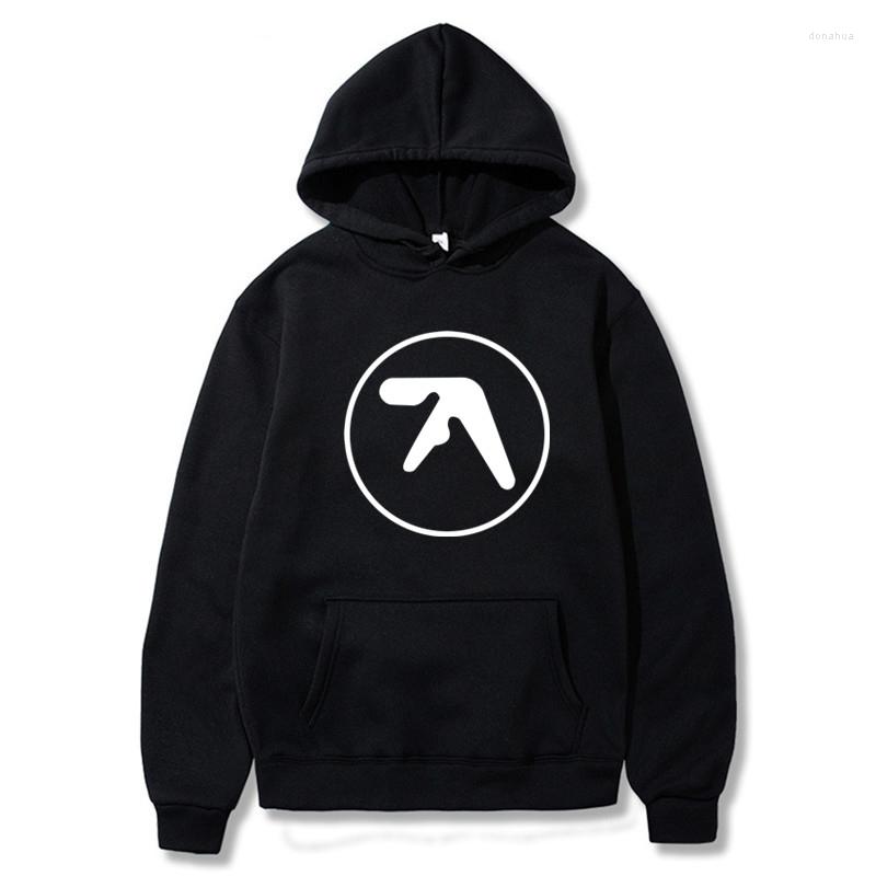 Men' Hoodies Hip Hop Hoodie Sweatshirt Aphex Twin Logo Printed Pullover Sweats Men' Kids Boy Girl Clothing Fashion Jacket, Sku-04-oxford gray