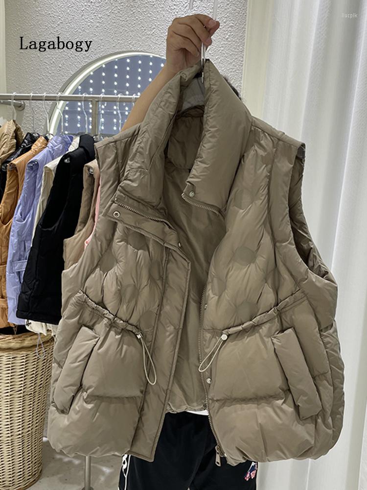 Women' Vests 2022 Winter 90% White Duck Down Vest Women Jacket Lightweight Waistcoat Female Windproof Warm Sleeveless, Black
Women' Vests 2022 Winter 90% White Duck Down Vest Women Jacket Lightweight Waistcoat Female Windproof Warm Sleeveless, Black