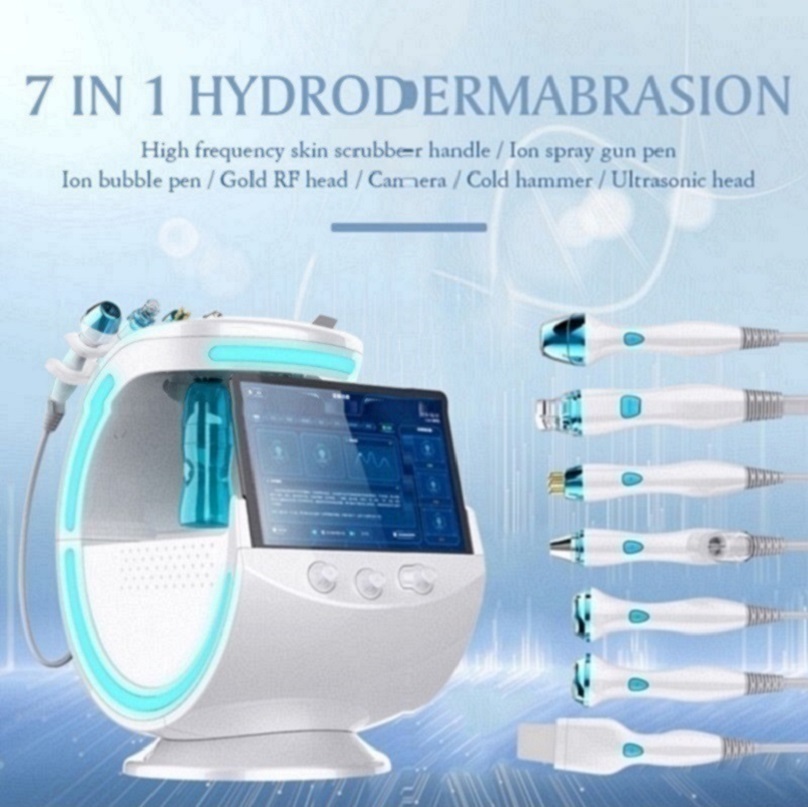 Multi-Functional Beauty Equipment Profession 7 in 1 Smart Ice Blue Plus Oxygen Hydra Facial Machine Aqual Peel Hydrodermabrasion Device with
Multi-Functional Beauty Equipment Profession 7 in 1 Smart Ice Blue Plus Oxygen Hydra Facial Machine Aqual Peel Hydrodermabrasion Device with
