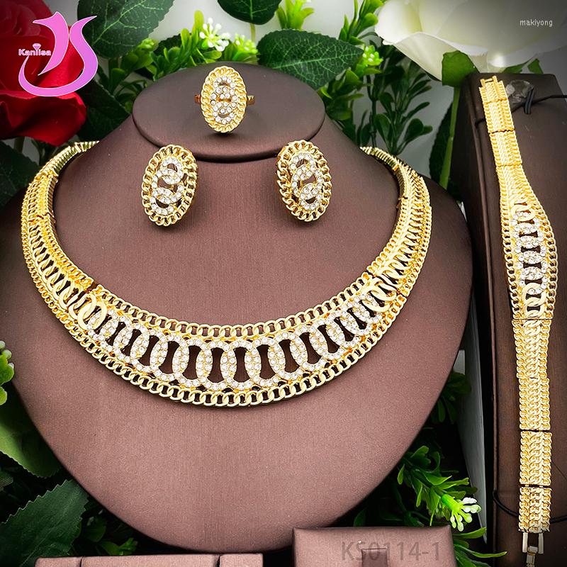 Necklace Earrings Set For Women 24k Gold Plated Fashion Jewelry Charm Bracelet, Picture shown
Necklace Earrings Set For Women 24k Gold Plated Fashion Jewelry Charm Bracelet, Picture shown