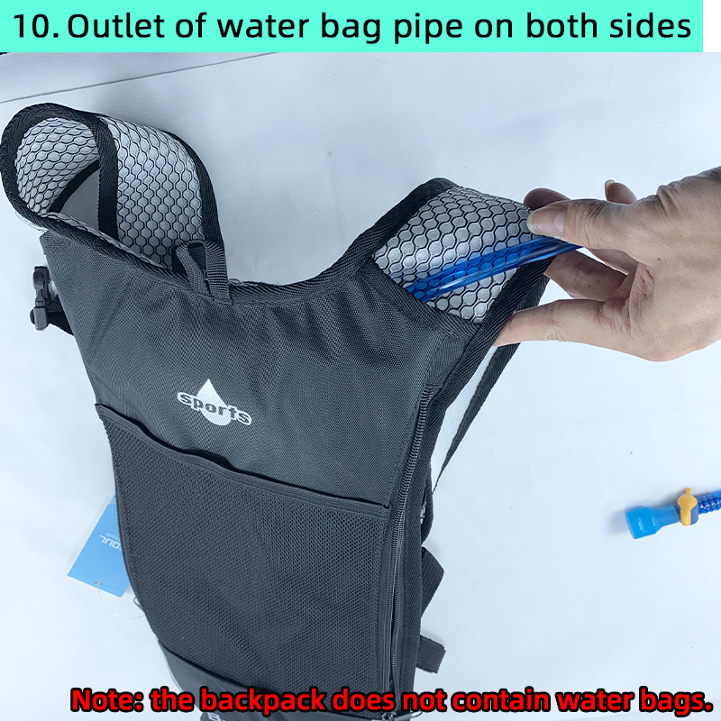 Panniers Bags 5L Outdoor Sport Cycling Backpack Camping Water Bag Storage Hydration Pack Pocket UltraLight Hiking Bike Riding Blad