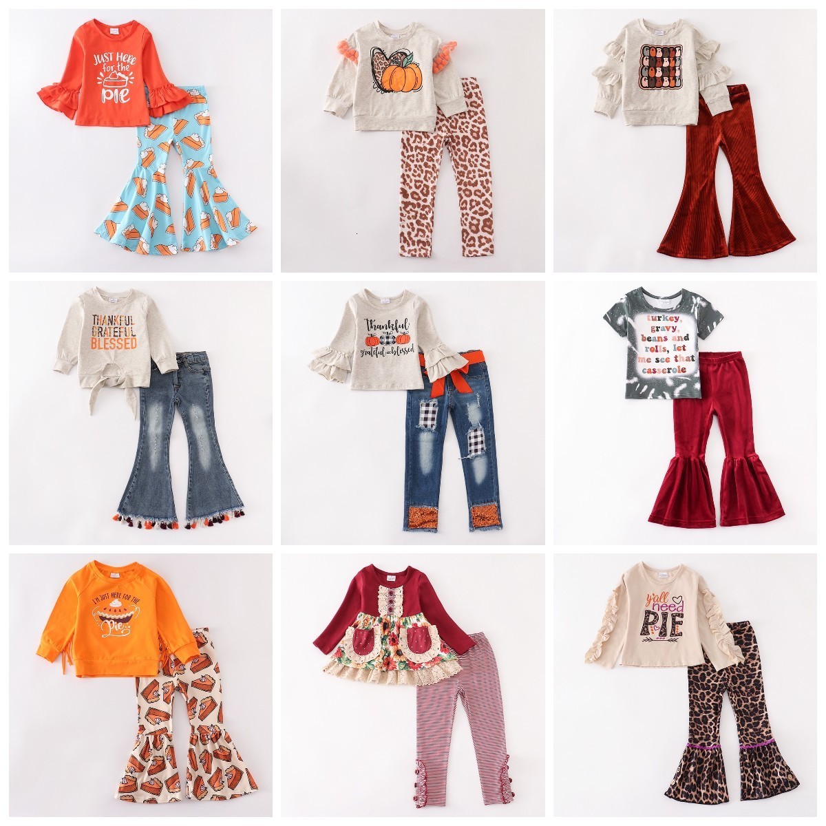 Clothing Sets Girlymax Fall Winter Thanksgiving Baby Girls Children Turkey Floral Cotton Outfit Boutique Jeans Velvet Pants Set Kids 221130, H28-2-2 451322062
Clothing Sets Girlymax Fall Winter Thanksgiving Baby Girls Children Turkey Floral Cotton Outfit Boutique Jeans Velvet Pants Set Kids 221130, H28-2-2 451322062