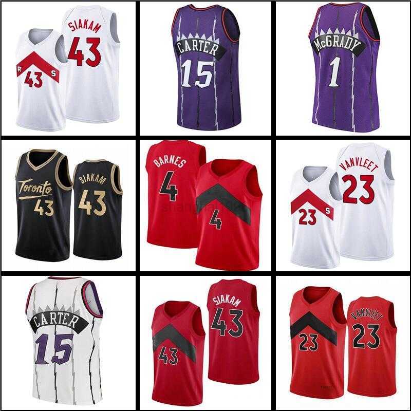 College Basketball Wears Scottie 4 Barnes Pascal 43 Siakam Vince 15 Carter Jersey Basketball Tracy 1 McGrady Fred 23 VanVleet Mens YOUTH kids, Men jersey1
College Basketball Wears Scottie 4 Barnes Pascal 43 Siakam Vince 15 Carter Jersey Basketball Tracy 1 McGrady Fred 23 VanVleet Mens YOUTH kids, Men jersey1