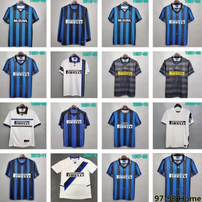 MILAN retro 2009 10 MILITO SNEIJDER ZANETTI Retro Soccer jersey Football 97 98 99 Djorkaeff Baggio RONALDO ADRIANO MILAN 10 11 02 03 08 09 Inter, 88 89 home
MILAN retro 2009 10 MILITO SNEIJDER ZANETTI Retro Soccer jersey Football 97 98 99 Djorkaeff Baggio RONALDO ADRIANO MILAN 10 11 02 03 08 09 Inter, 88 89 home