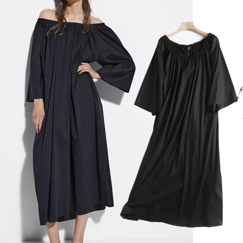 Casual Dresses Jenny&Dave Midi Dress Women Summer England Style Fashion Vintage Slash Neck Sexy Black Holiday Plus Size Vestidos
Casual Dresses Jenny&Dave Midi Dress Women Summer England Style Fashion Vintage Slash Neck Sexy Black Holiday Plus Size Vestidos