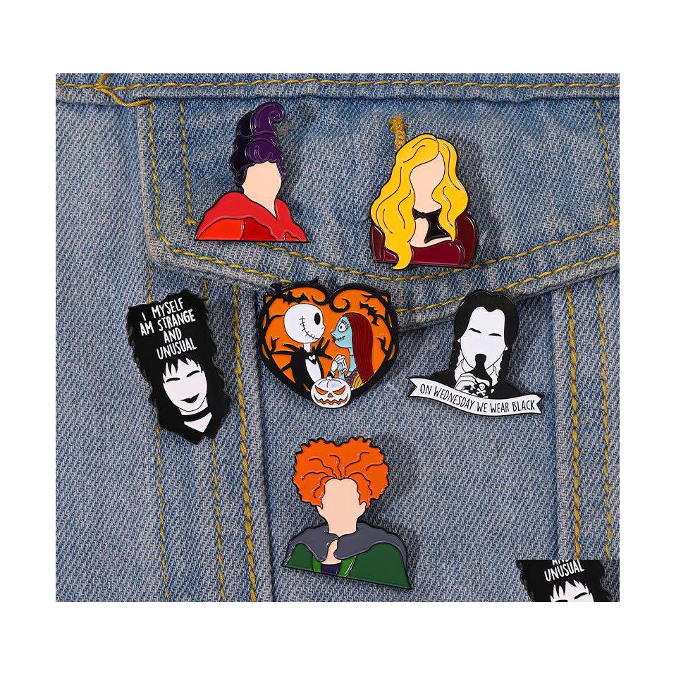 Pins Brooches Halloween Movie Enamel Pins Custom Zombie Lydia Wednesday Sandersons Brooch Lapel Badges Character Jewelry Gift For Fa Dh0Z7
Pins Brooches Halloween Movie Enamel Pins Custom Zombie Lydia Wednesday Sandersons Brooch Lapel Badges Character Jewelry Gift For Fa Dh0Z7