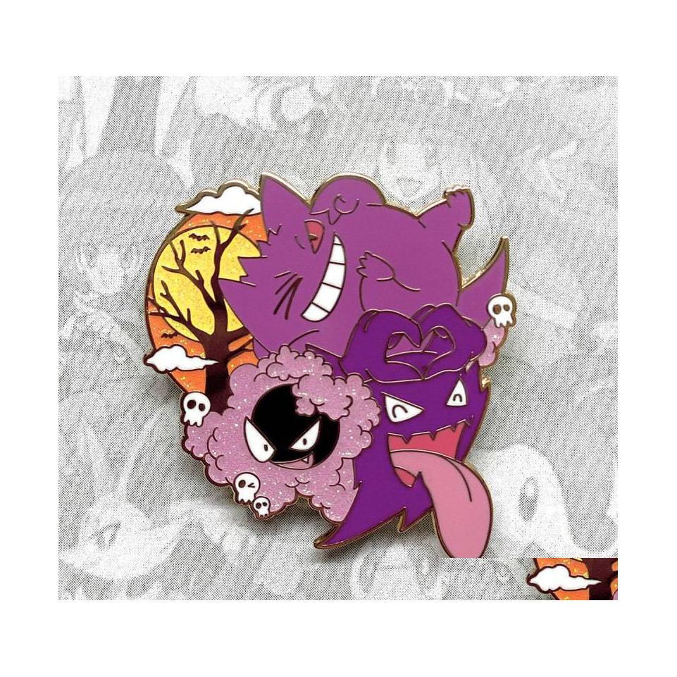 Pins Brooches Cute Happy Ghost Enamel Pin Cartoon Ditto And Purple Gengars Brooch Badge Drop Delivery Jewelry Dh1Pr
Pins Brooches Cute Happy Ghost Enamel Pin Cartoon Ditto And Purple Gengars Brooch Badge Drop Delivery Jewelry Dh1Pr
