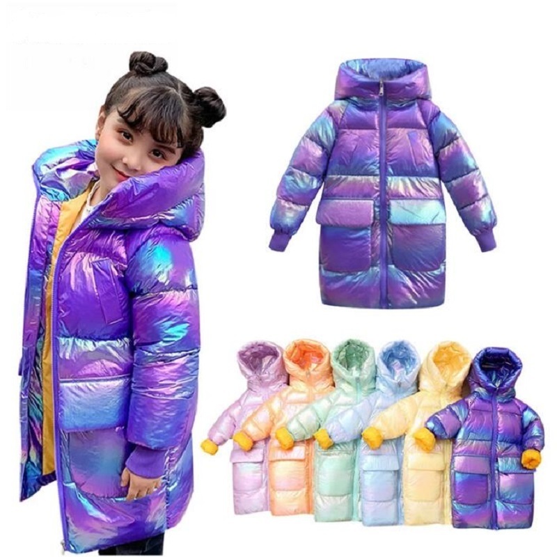 Down Coat Fashion Children Jackets For Boys Girls Autumn Winter Thickened Hooded Cotton added Kids Warm Long Outerwear Parkas 221130, Green 
Down Coat Fashion Children Jackets For Boys Girls Autumn Winter Thickened Hooded Cotton added Kids Warm Long Outerwear Parkas 221130, Green