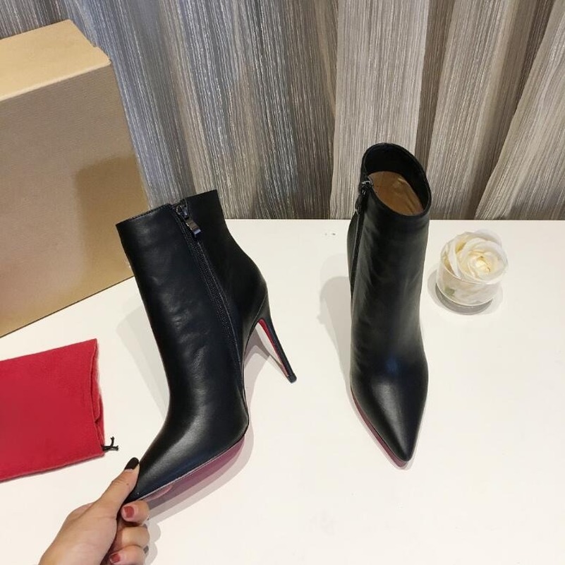 Sole Shoes Lady Boot Tall Boots 10cm High Heels Winter Fashion Red Eleonor Botta Women Suede Leather Bootieeu 35-42 With Box
Sole Shoes Lady Boot Tall Boots 10cm High Heels Winter Fashion Red Eleonor Botta Women Suede Leather Bootieeu 35-42 With Box