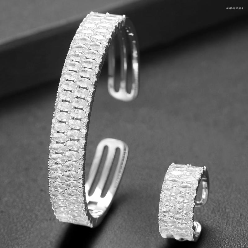 Necklace Earrings Set KellyBola African Nigerian Korean Bridal Open Bangle Ring Sets For Women Wedding Dubai Party, Picture shown
Necklace Earrings Set KellyBola African Nigerian Korean Bridal Open Bangle Ring Sets For Women Wedding Dubai Party, Picture shown