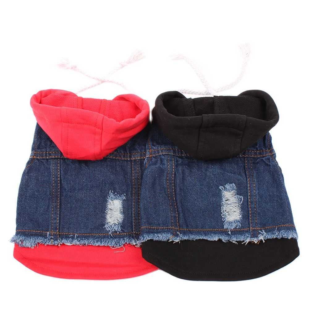 Dog Cat Jacket Vest Denim Pet Puppy Coat Hoodie Spring/Autumn Clothing Apparel, Black hat
Dog Cat Jacket Vest Denim Pet Puppy Coat Hoodie Spring/Autumn Clothing Apparel, Black hat